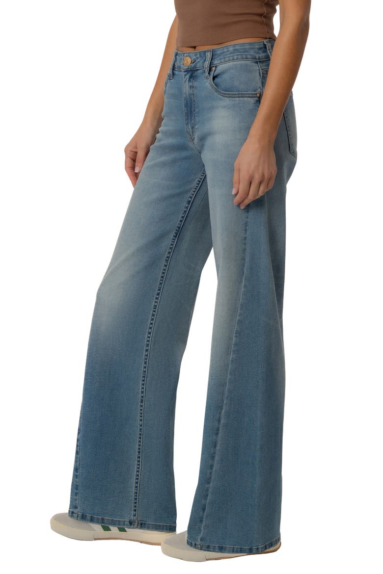The Jean Wide Leg Jeans, Alternate, color, LOVELINESS