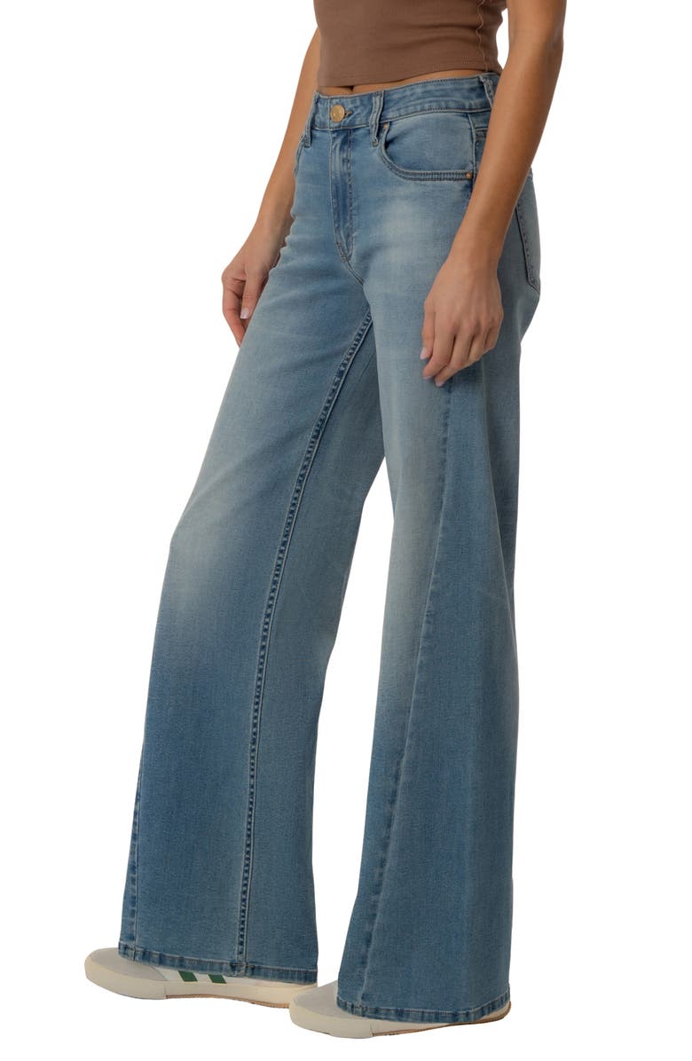 KUT from the Kloth The Jean Wide Leg Jeans, Alternate, color, Loveliness