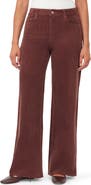 Kensie Carla Belted Wide Leg Jeans