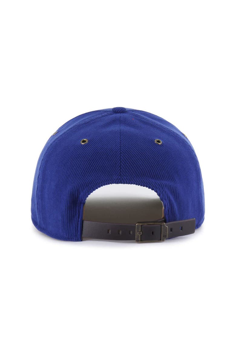 Men's '47 Royal Dallas Mavericks Golden Age Relaxed Corduroy Hitch Adjustable Hat, Alternate, color, Royal