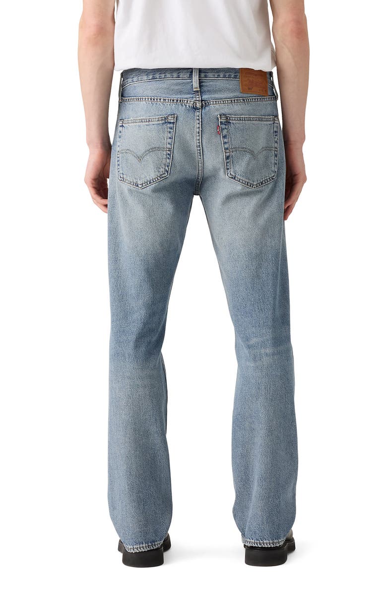 Levi's<sup>®</sup> 501<sup>®</sup> Original Straight Leg Jeans, Alternate, color, Delanore Dx