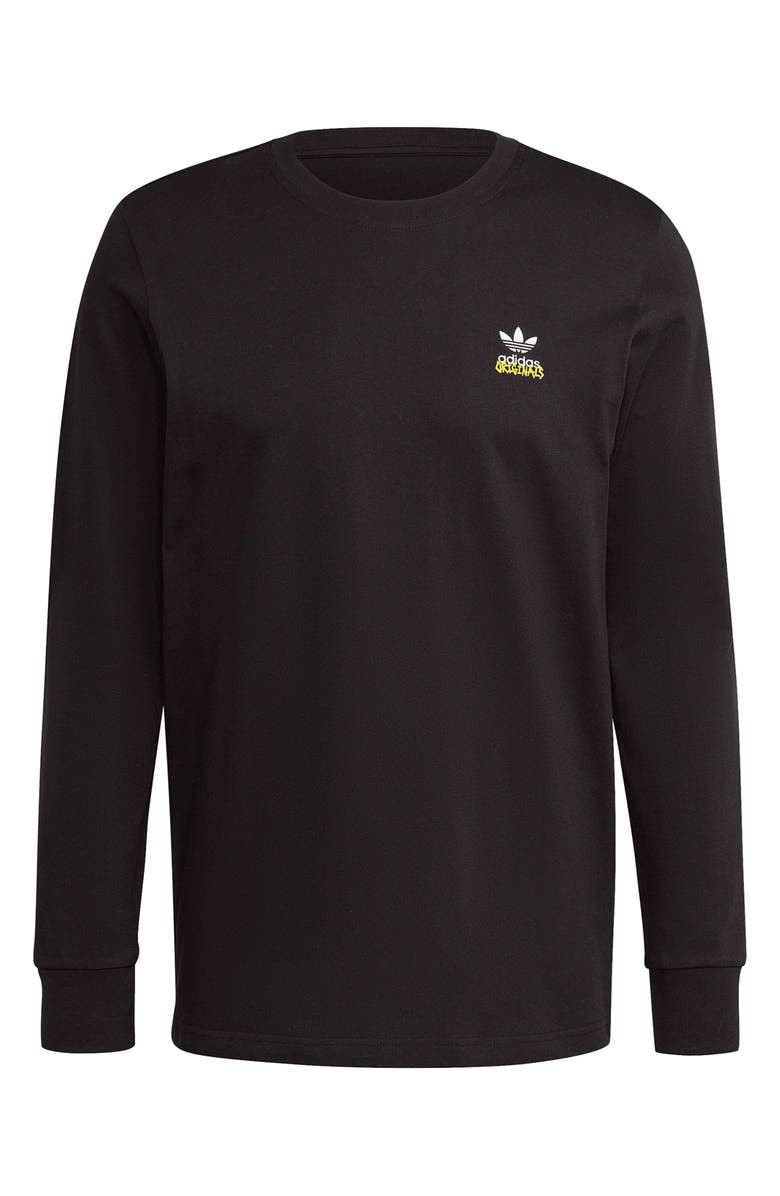 adidas Unite Long Sleeve Graphic Tee, Alternate, color, 