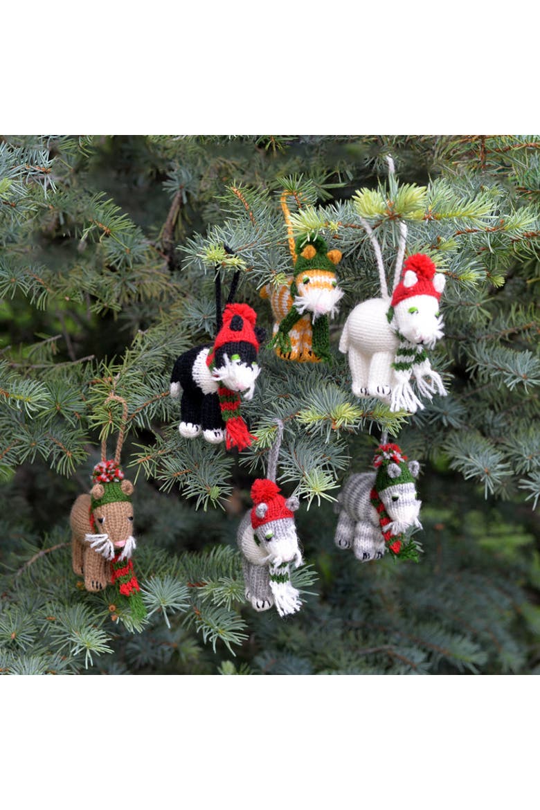 Cat Ornaments, Alternate, color, Multi