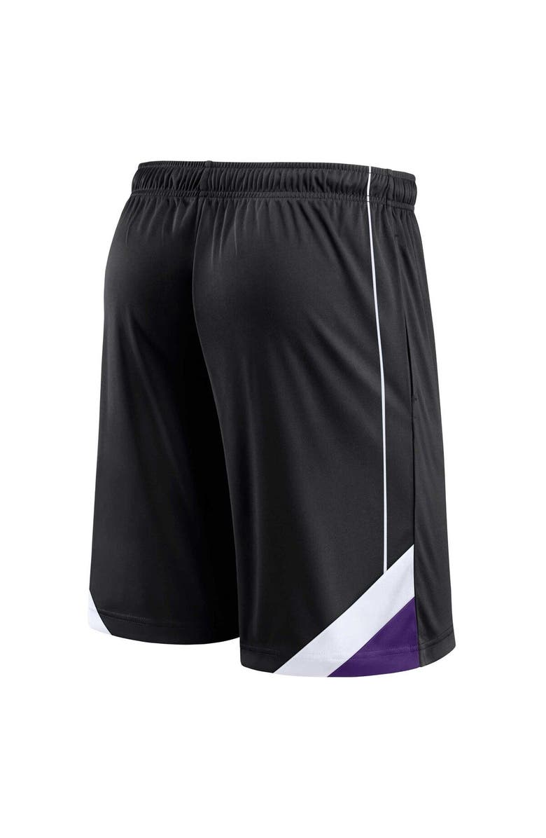 FANATICS Men's Fanatics Branded Black Sacramento Kings Slice Shorts, Alternate, color, 