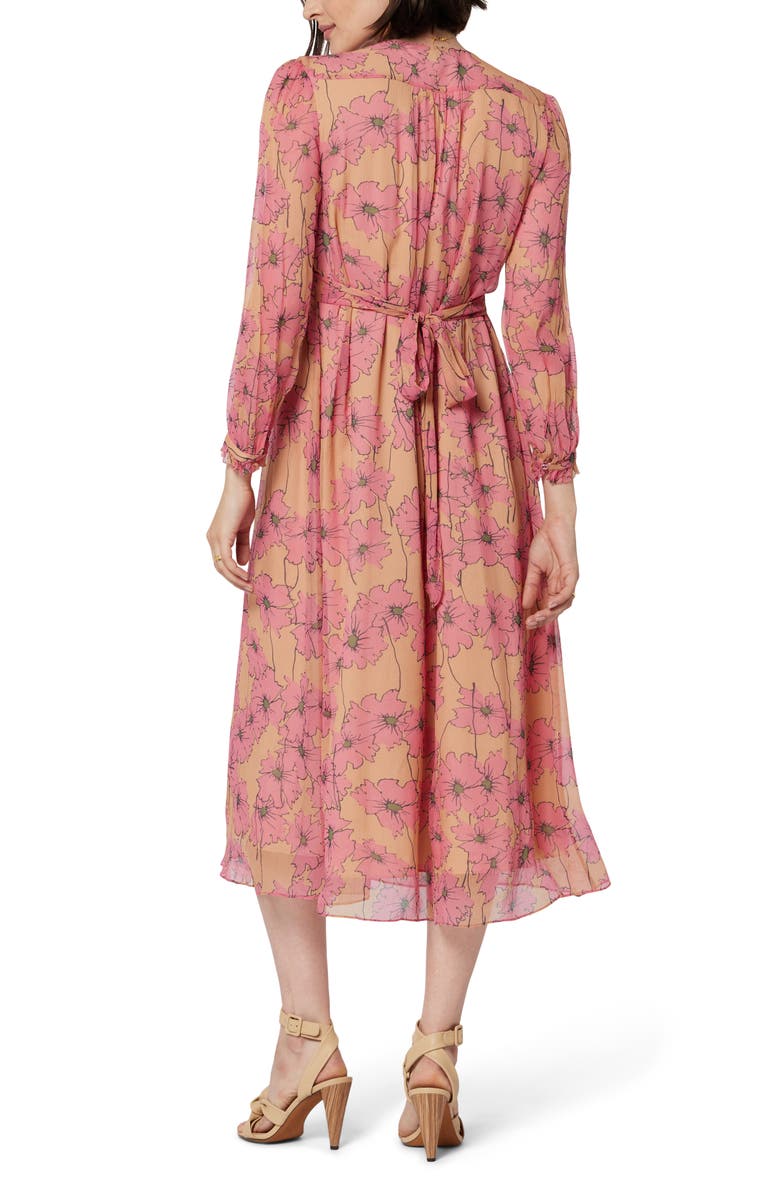Joie Kaz Floral Silk Maxi Dress, Alternate, color, 
