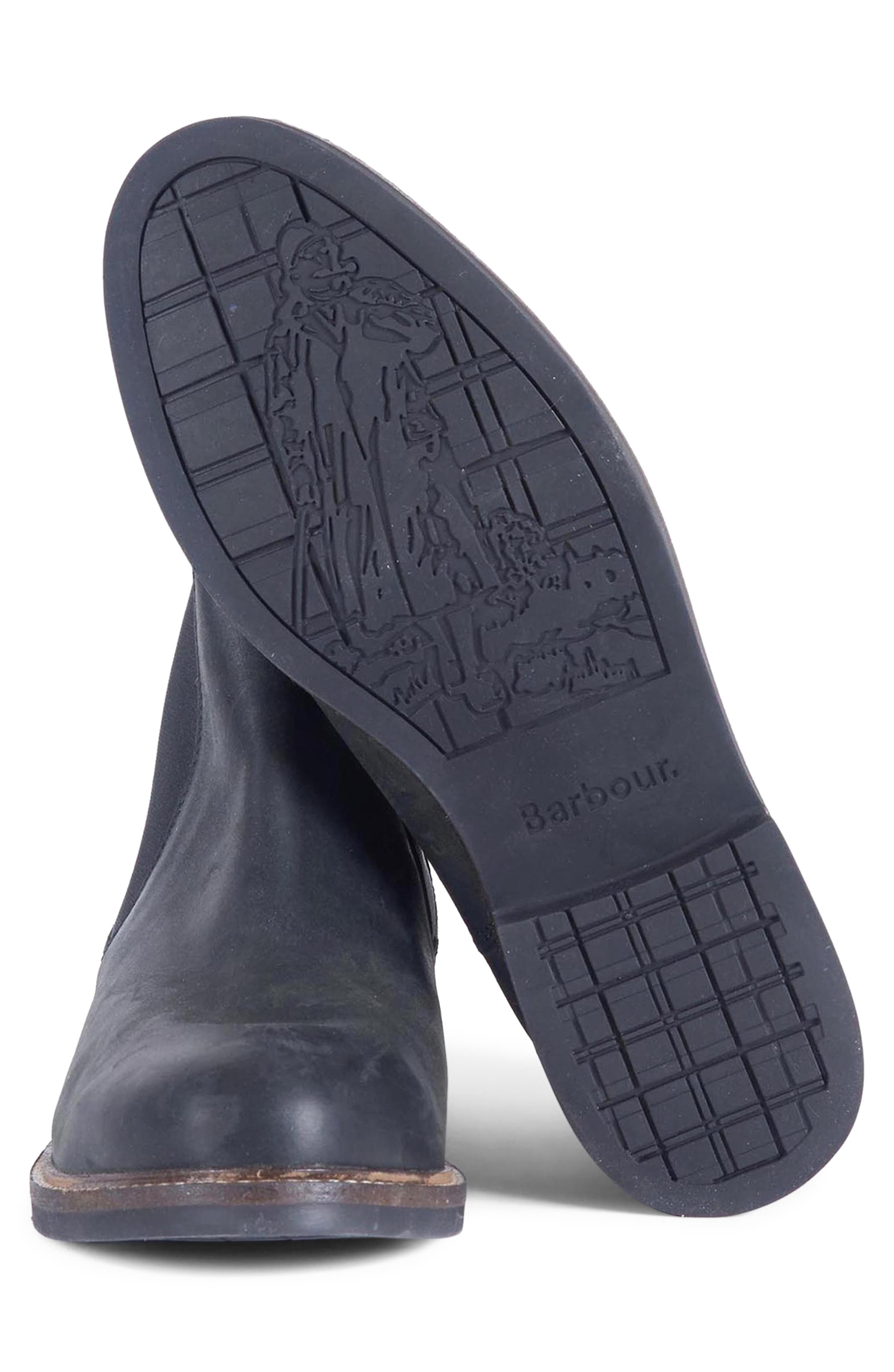 Barbour Farsley Chelsea Boot, Alternate, color, Black