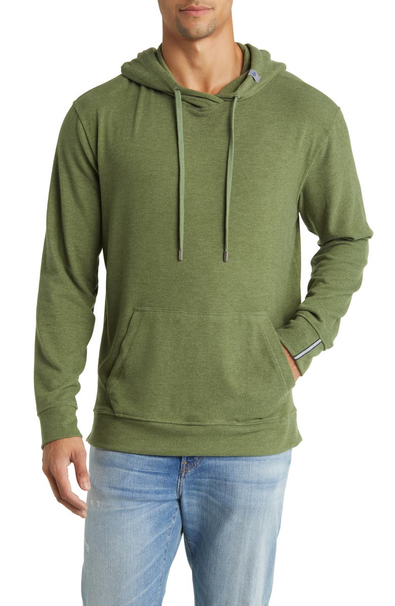 Stone Rose Performance Tech Fleece Hoodie, Main, color,