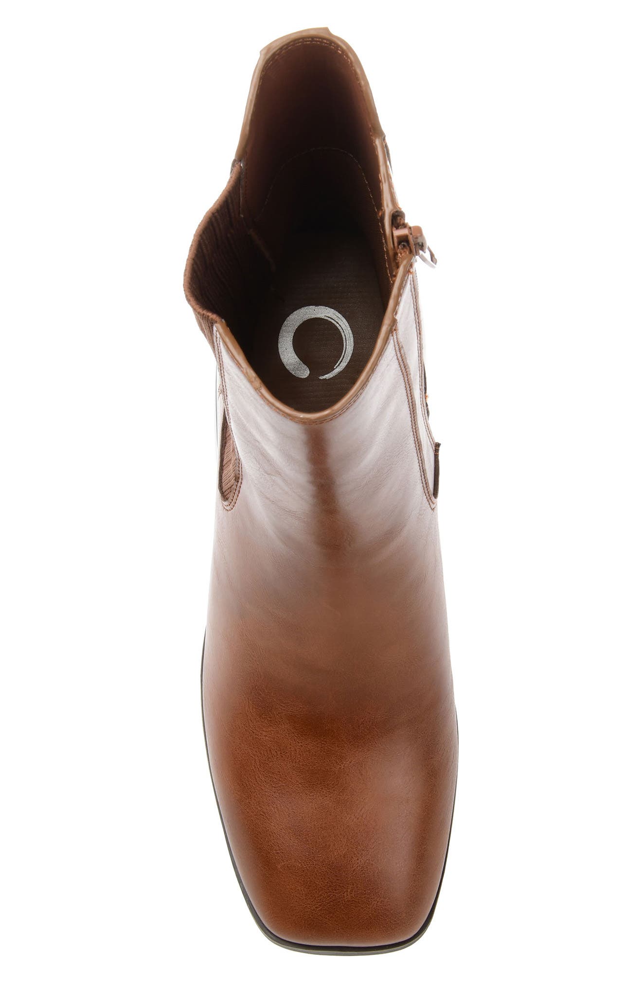 Desree Vegan Leather Boot, Alternate, color, BROWN