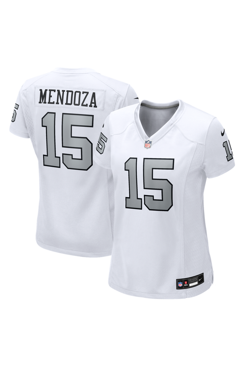 Women's Nike Fernando Mendoza White Las Vegas Raiders Alternate Game Jersey, Main, color, White