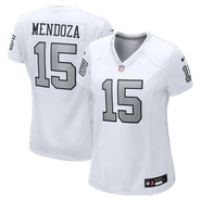 Nike Women's Nike Fernando Mendoza White Las Vegas Raiders Alternate Game Jersey