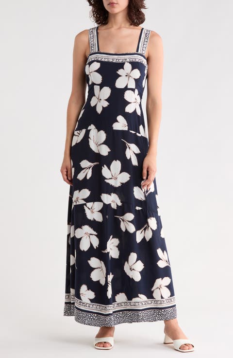 Wide Strap Maxi Dress