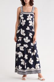 Halogen® Wide Strap Maxi Dress