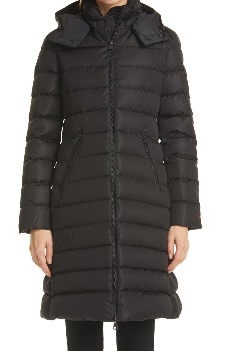 Moncler Born to Protect Project Lemenez Hooded Quilted Down Puffer Coat, Main, color, 