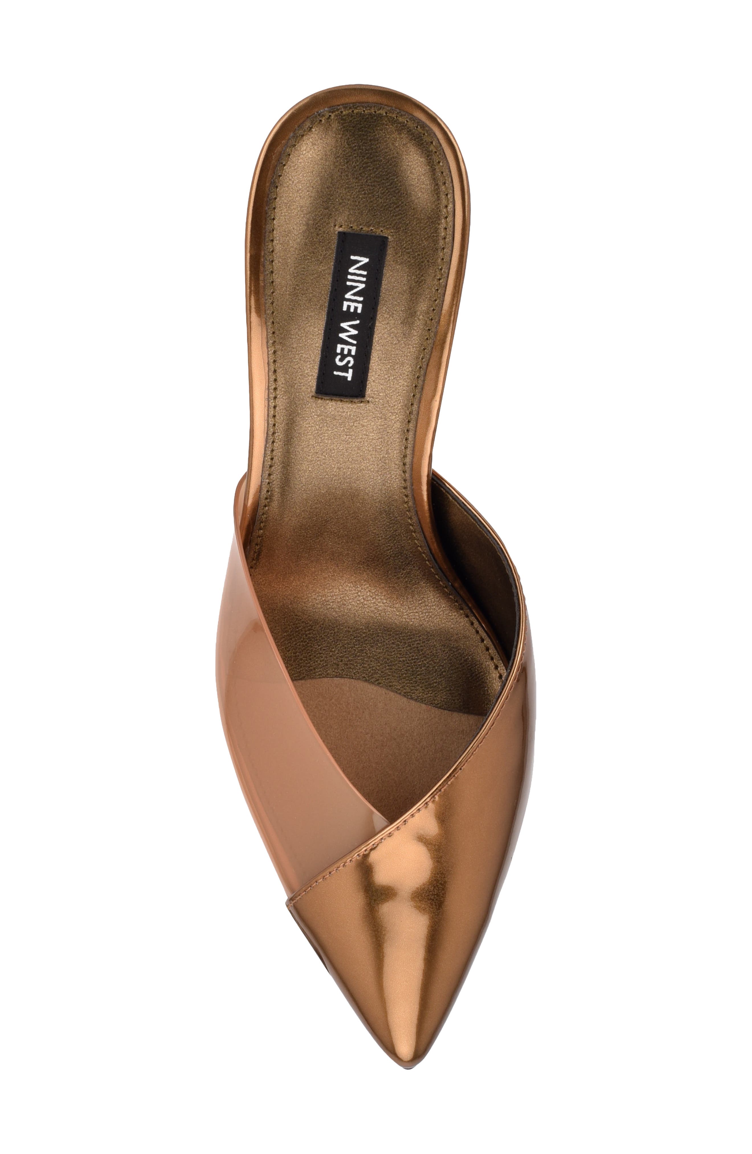 Ellia Pointed Toe Mule, Alternate, color, BRONZE MULTI