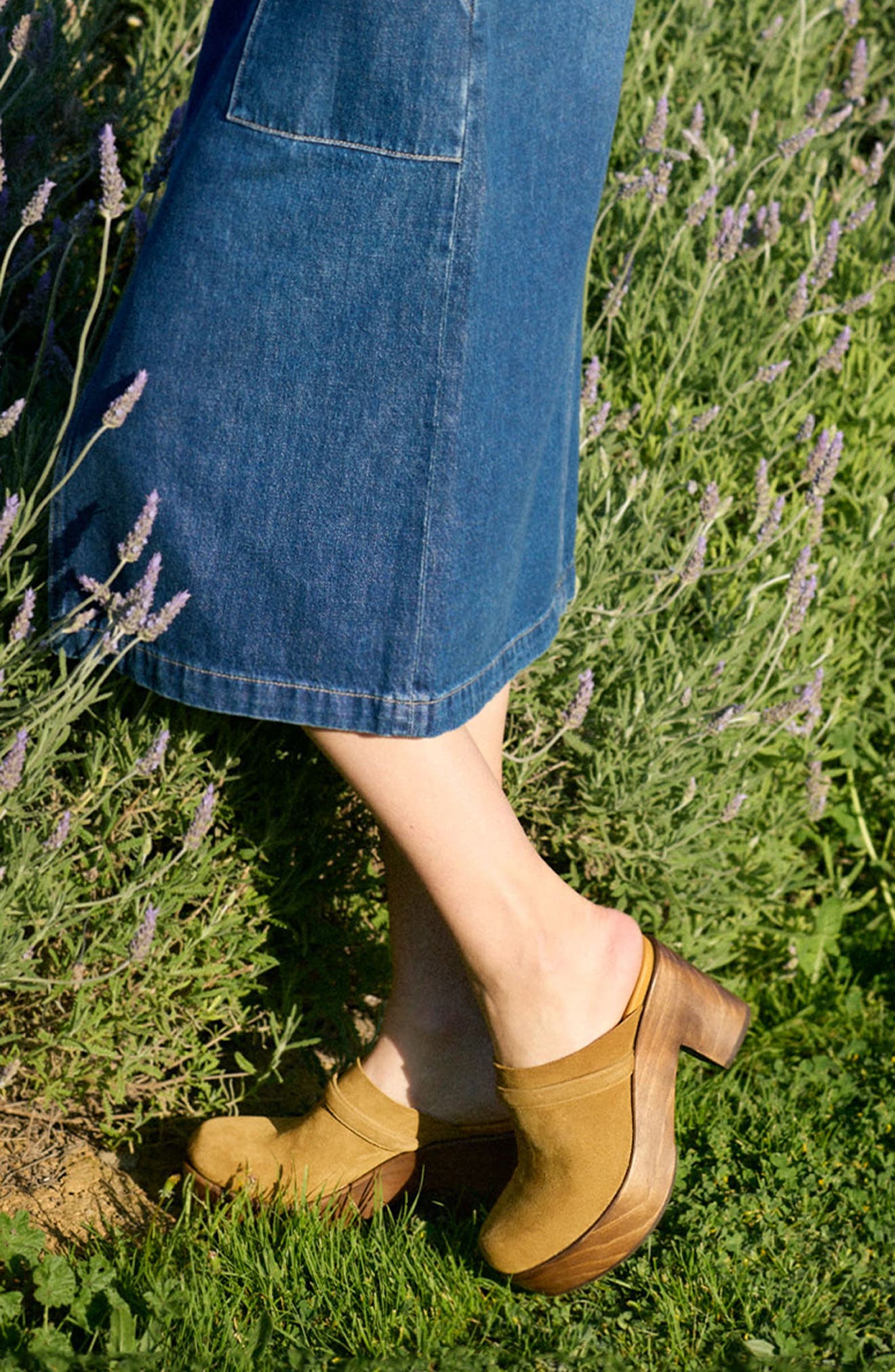 Pedro Garcia Della Platform Clog, Alternate, color, Alpaca