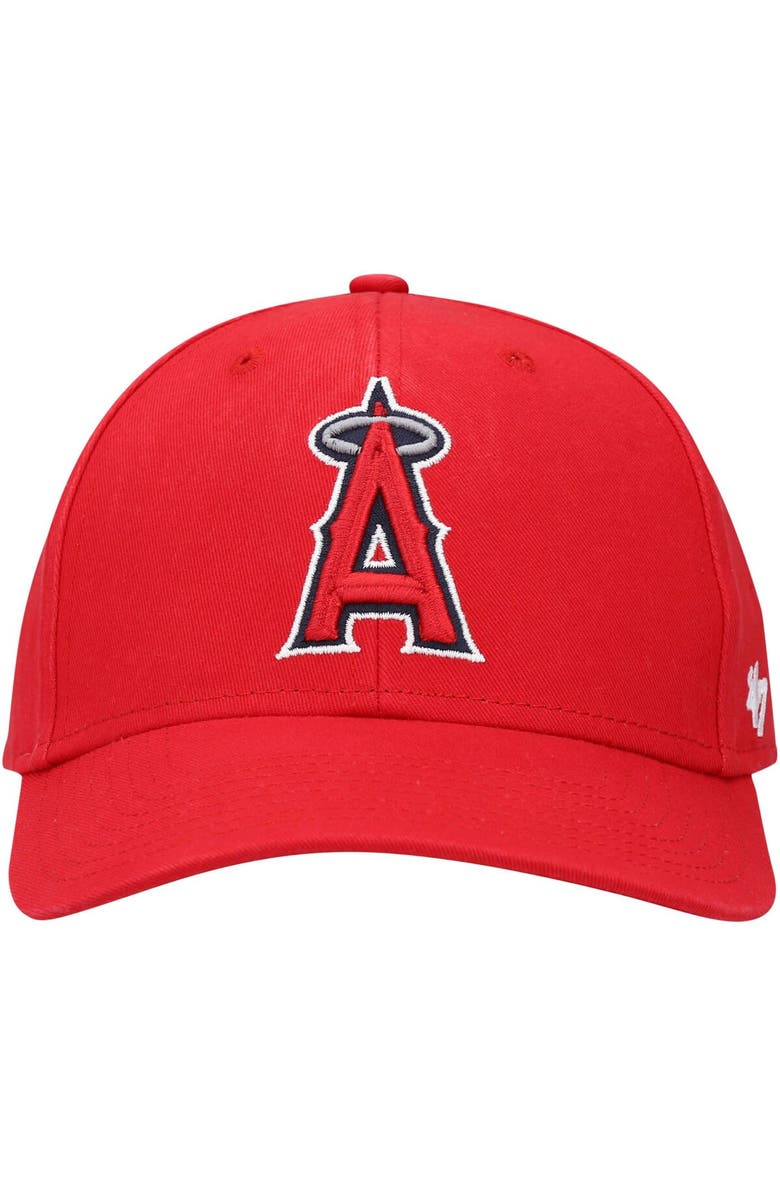 '47 Men's '47 Red Los Angeles Angels Legend MVP Adjustable Hat, Alternate, color, 
