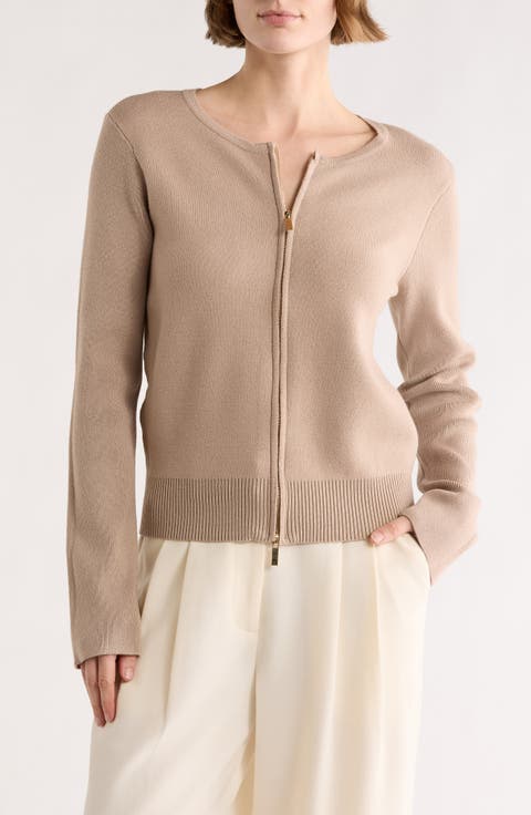 Tatum Zip Cardigan