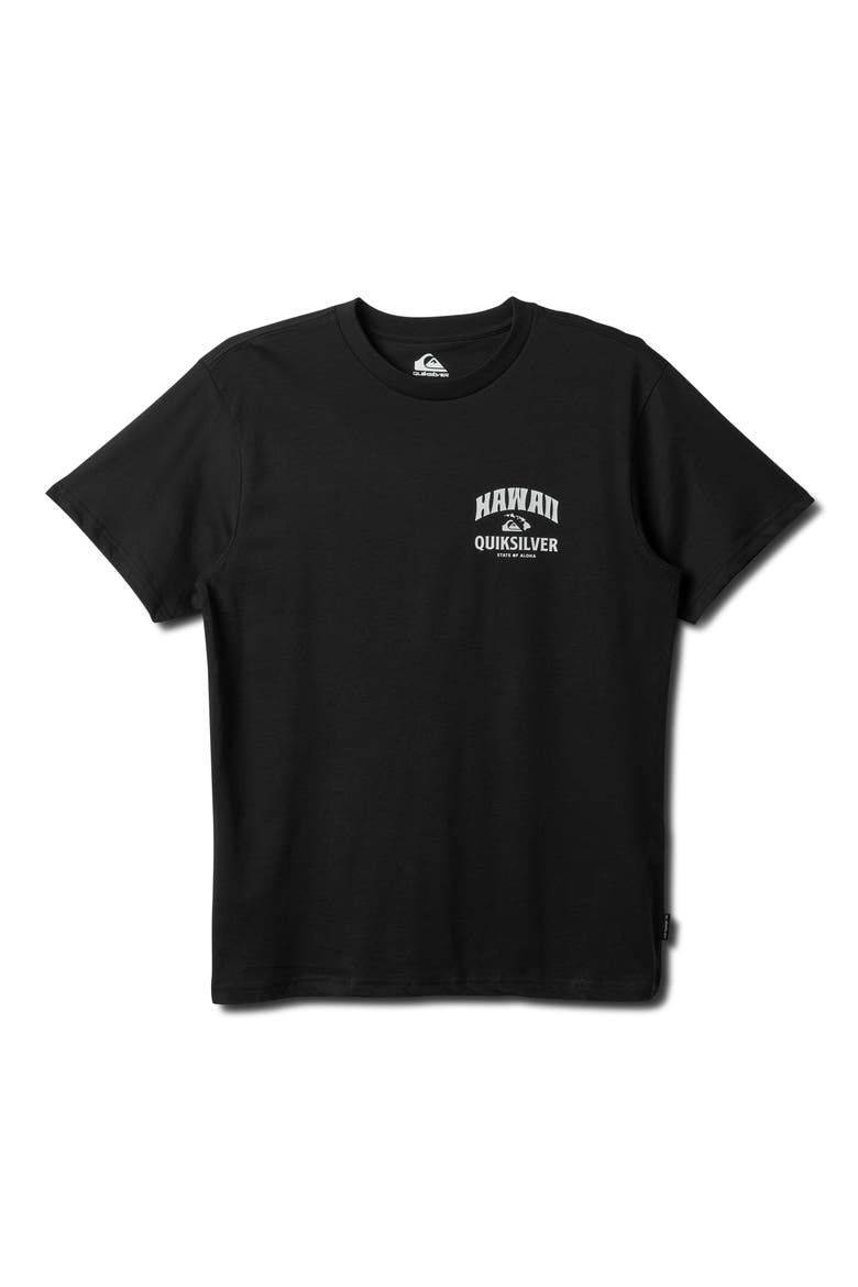 Hawaii Boar Graphic T-Shirt, Main, color, BLACK