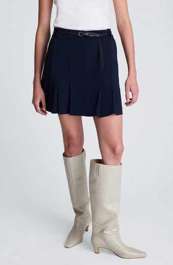 Kenneth Cole Pleat Miniskirt