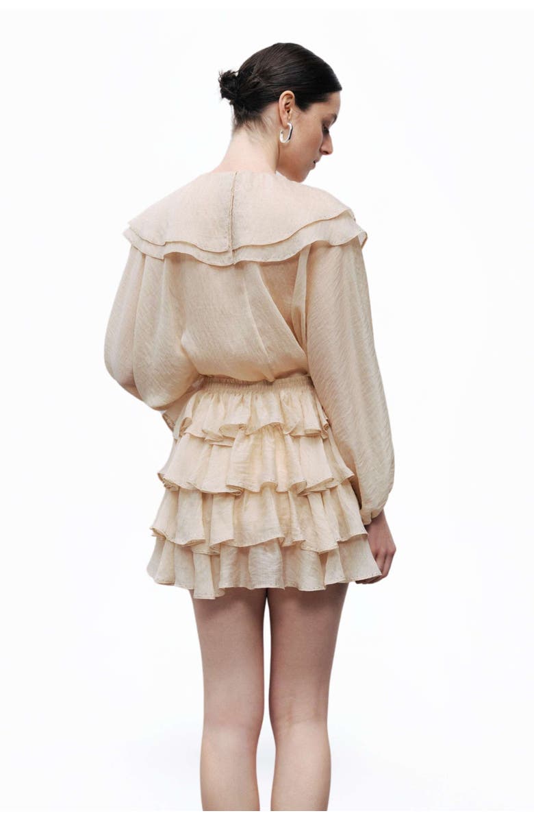 Nocturne Frilled Mini Skirt, Alternate, color, 