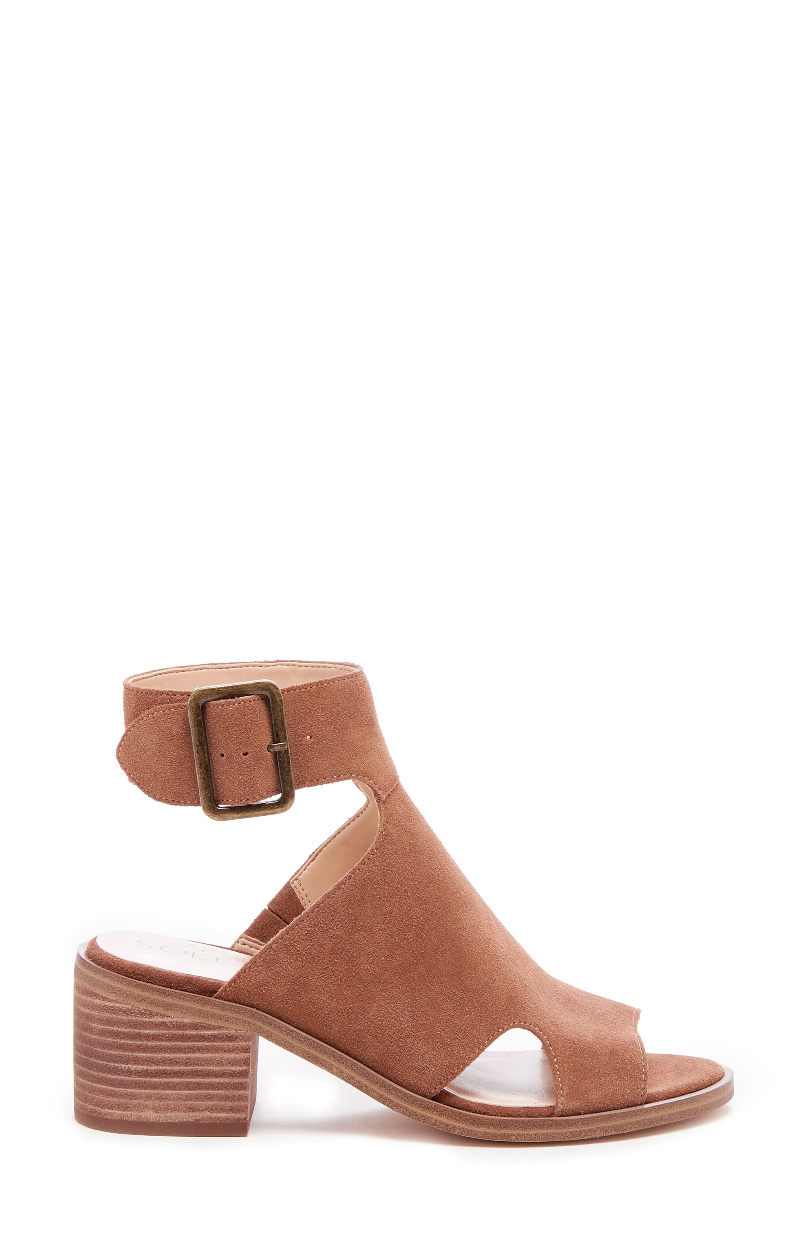 Sole Society Tally Ankle Cuff Sandal, Alternate, color, 