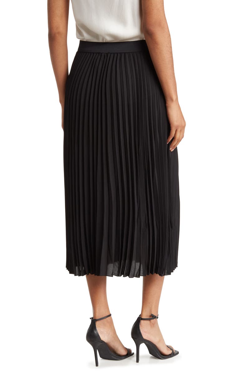 Vince Camuto Pleated Midi Skirt, Alternate, color, 