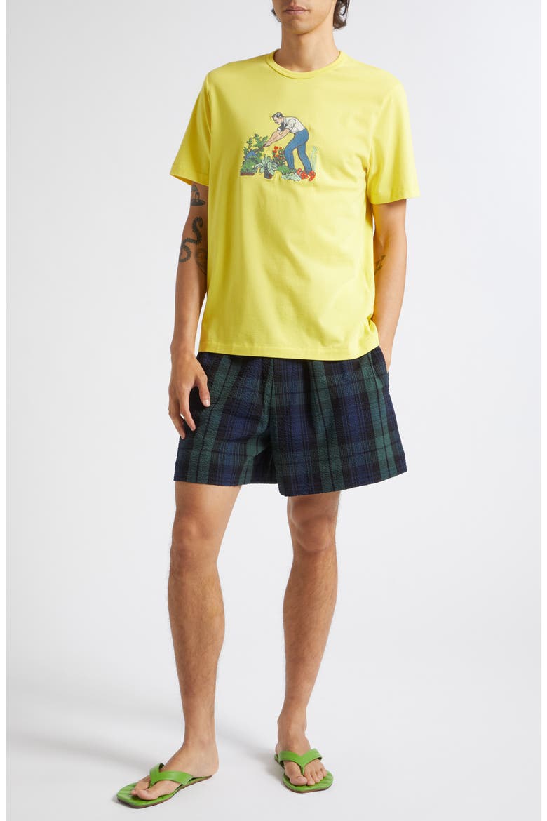 Gardener Graphic T-Shirt, Alternate, color, LEMON
