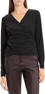 Theory Wrap Sweater