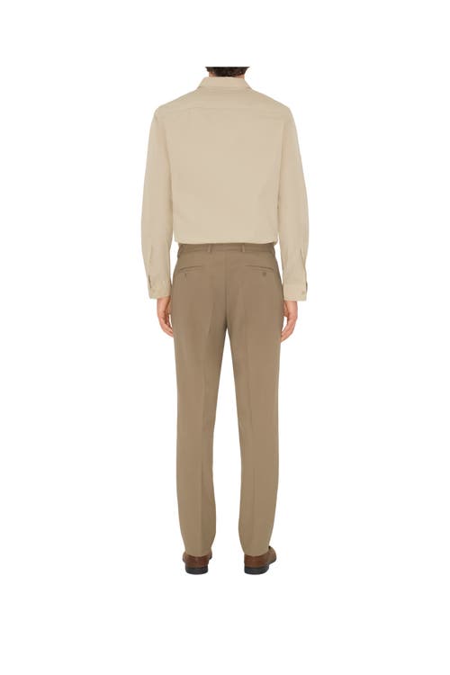 Burberry Wool Tailored Trousers In Puddle