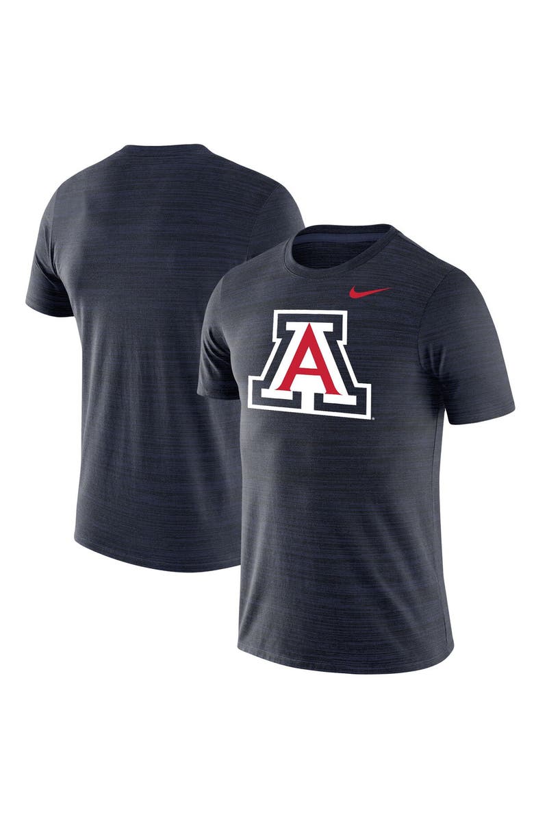 Nike Men's Nike Navy Arizona Wildcats Big & Tall Velocity Performance T-Shirt, Main, color, 