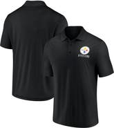 FANATICS Men's Fanatics Black Pittsburgh Steelers Lockup Polo