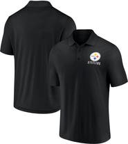 FANATICS Men's Fanatics Black Pittsburgh Steelers Lockup Polo