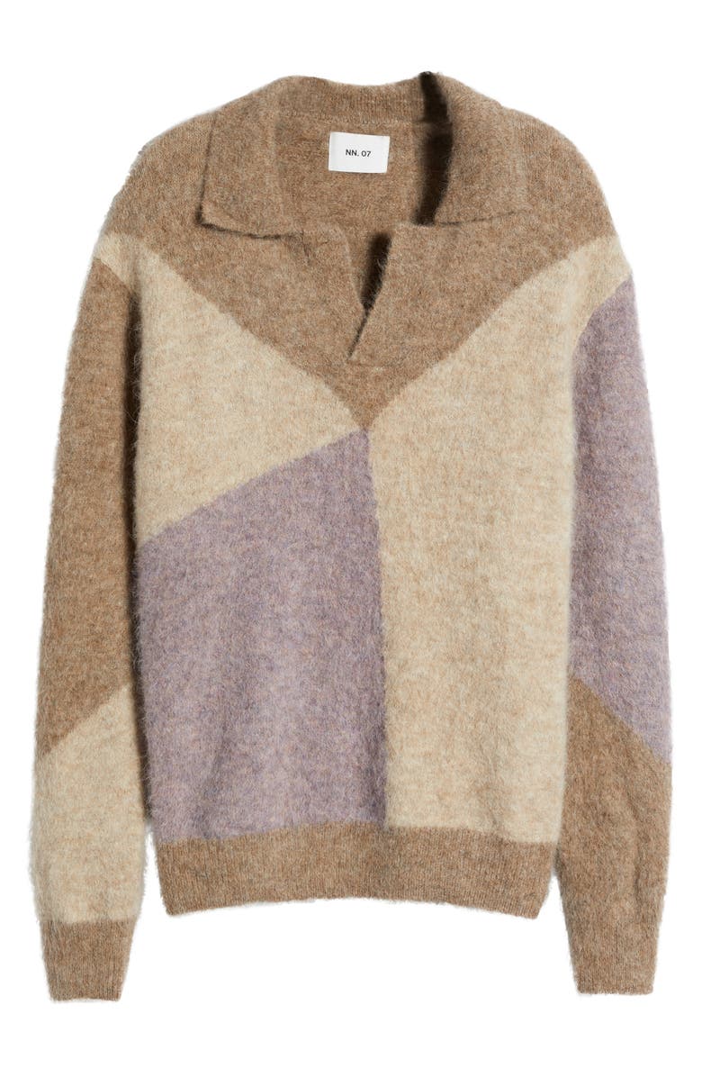 NN07 Hope 6670 Intarsia Alpaca Blend Sweater, Alternate, color, 