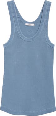 Haikure Gem Rib Cotton Tank