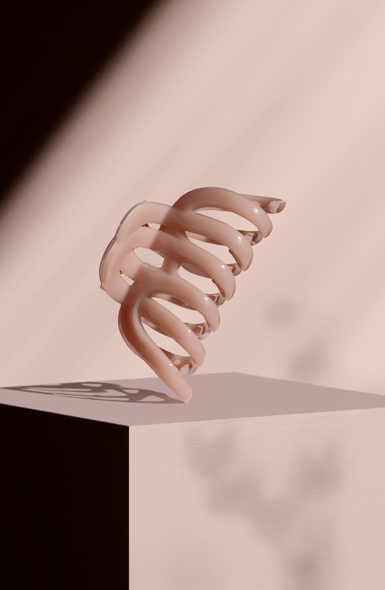 The Hair Edit Sunday Latte Claw Clip, Alternate, color, 