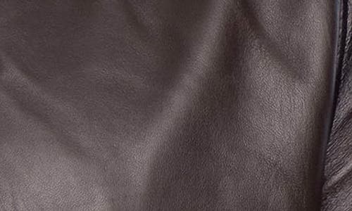 Vellapais Smooth Leather Jacket In Brown