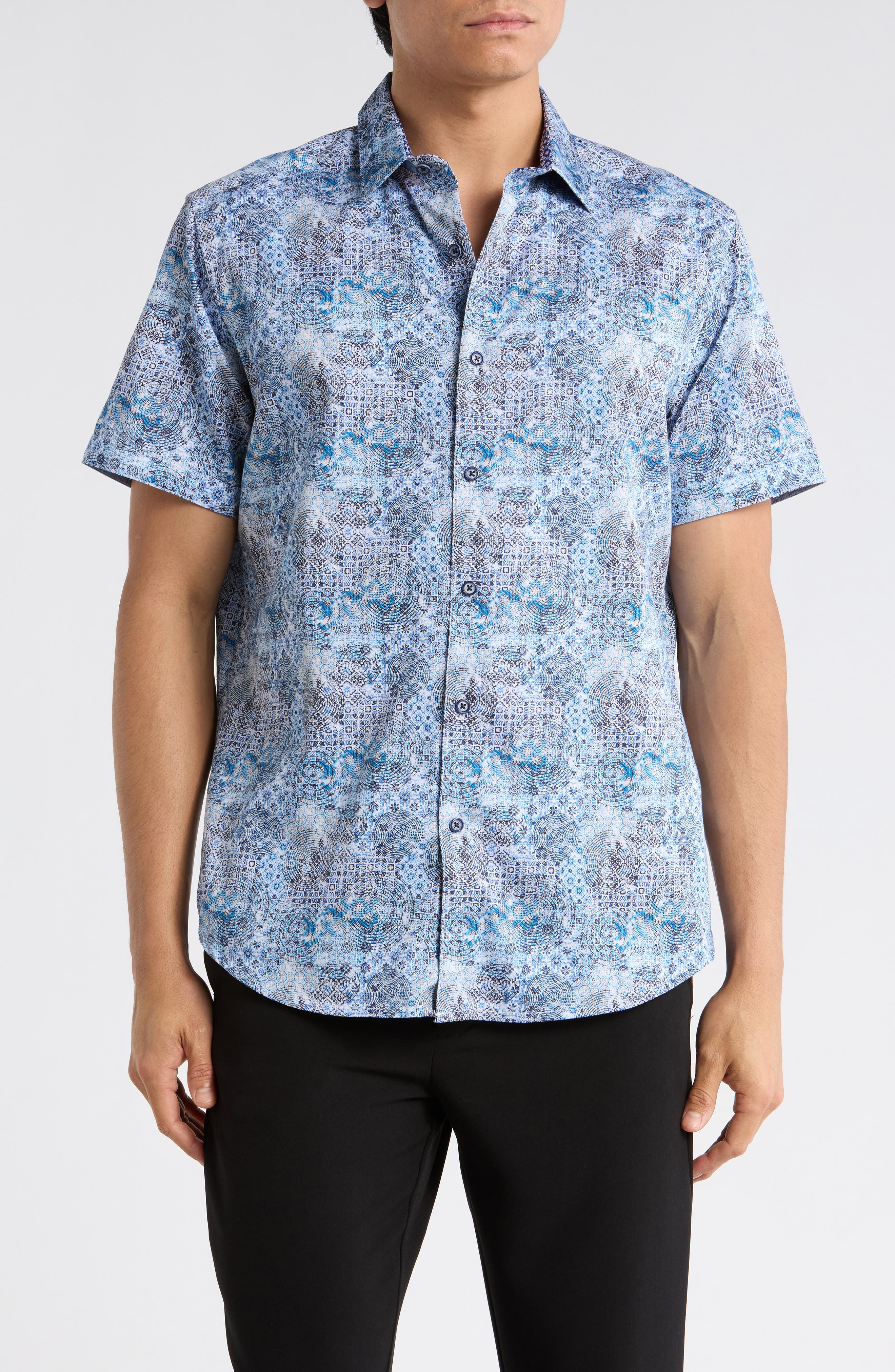 Robert Graham Short Sleeve Button Up Shirt