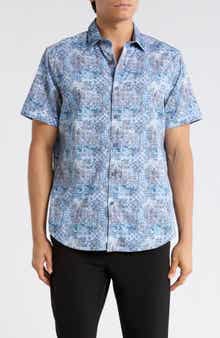 Robert Graham Short Sleeve Button Up Shirt