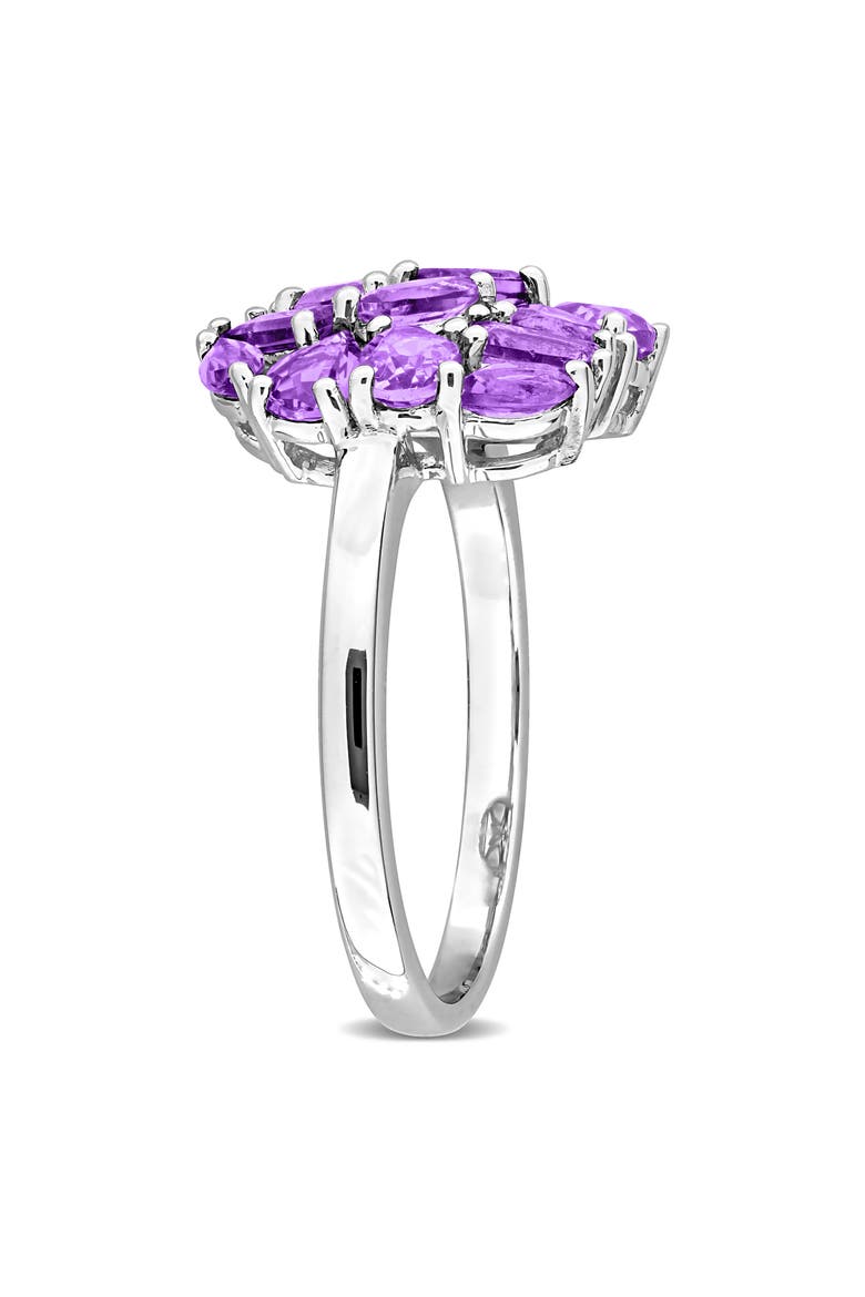 Multi-Shape Amethyst Sterling Silver Ring, Alternate, color, PURPLE