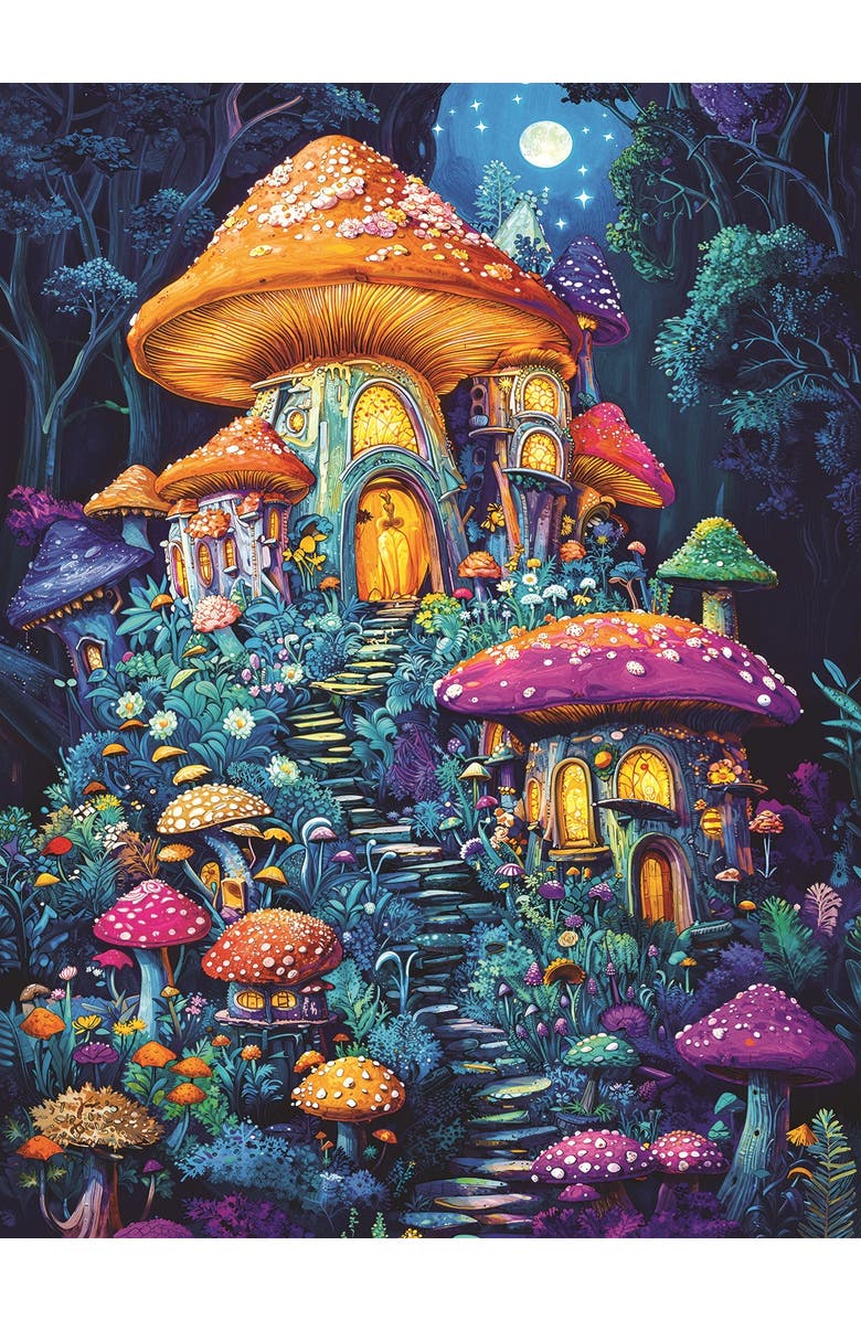 Sunsout Under the Moon and Stars 1000 piece Jigsaw Puzzle for Adults, Alternate, color, Multicolor