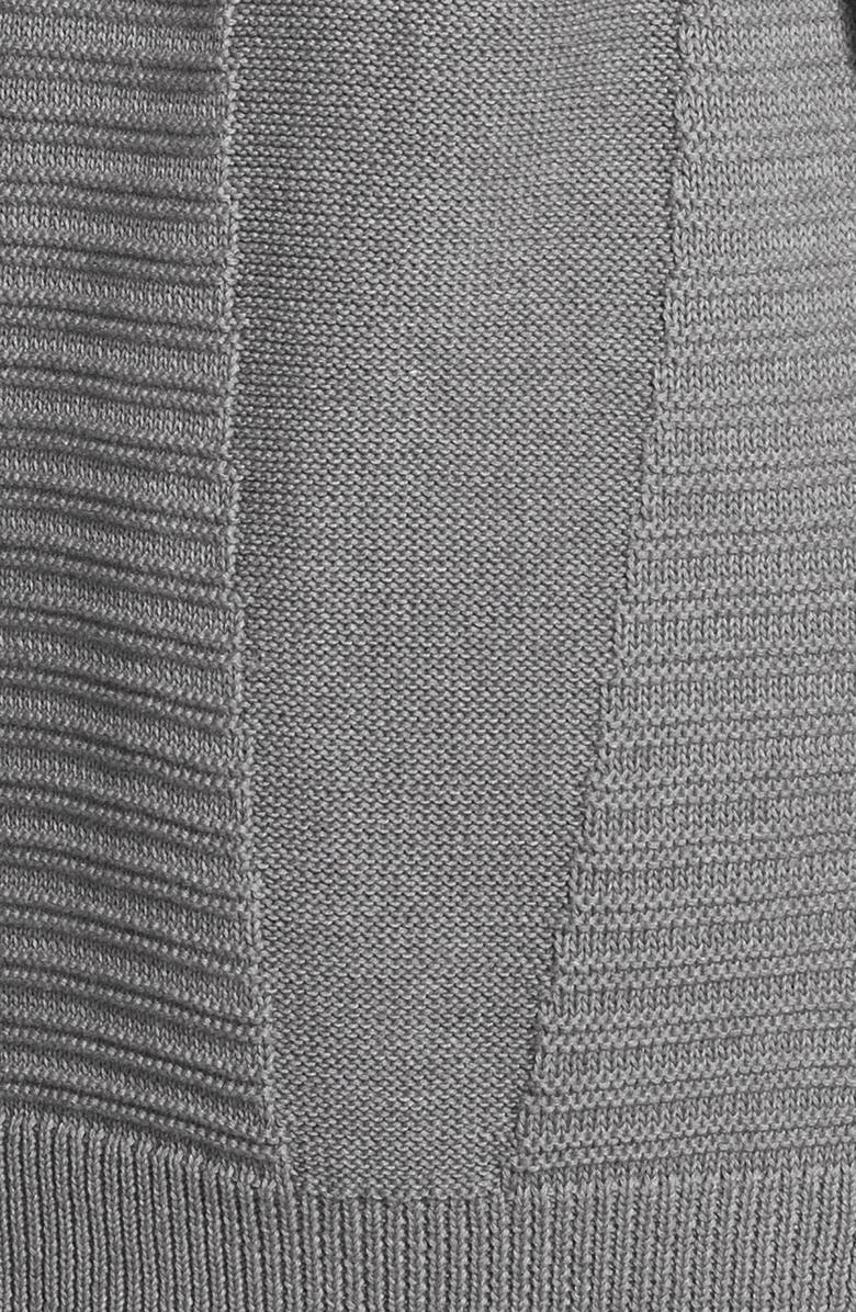 Caslon<sup>®</sup> Zip Hem Tunic Sweater, Alternate, color, 