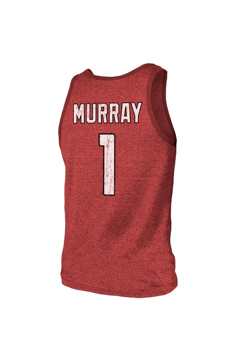 Majestic Threads Men's Fanatics Branded Kyler Murray Cardinal Arizona Cardinals Name & Number Tri-Blend Tank Top, Alternate, color,