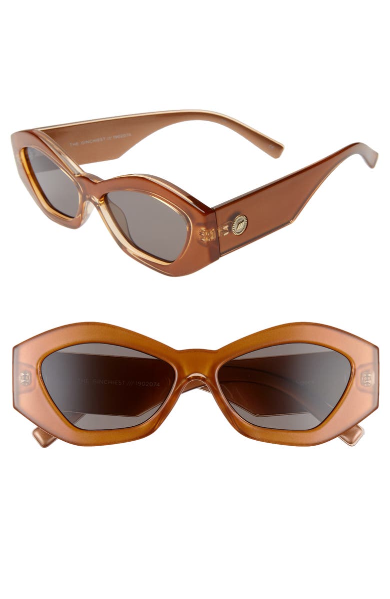 Le Specs The Ginchiest 52mm Cat Eye Sunglasses, Main, color,