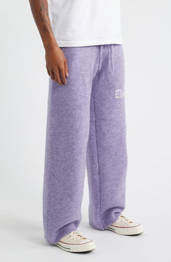 Intarsia Logo Baggy Sweatpants