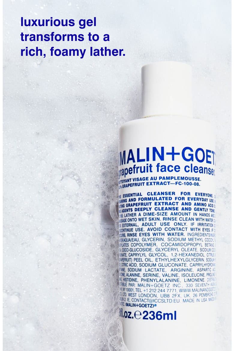 Grapefruit Face Cleanser, Alternate, color, WHITE