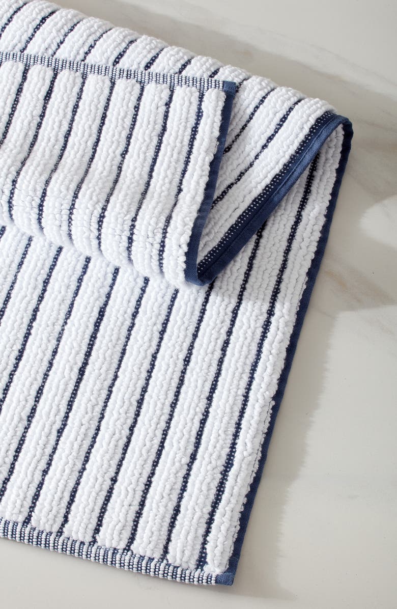 Nordstrom Mix Stripe Bath Mat, Alternate, color, Blue Vintage Multi