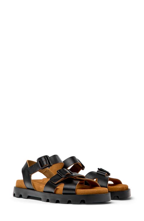 Camper Brutus Sandalen In Black