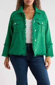SUGARLIPS Trista Tweed Blazer