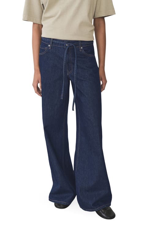 Women's 100% Cotton Wide-Leg Pants | Nordstrom