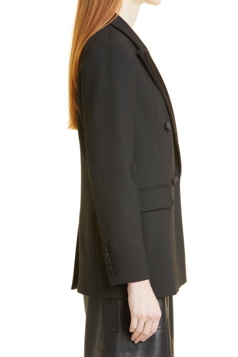 Blayce Tuxedo Jacket, Alternate, color, BLACK